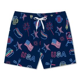 Chubbies The Patriotic Lights 5.5" (Classic Swim Trunk)