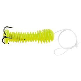 Muddville Orange River Dip Worm Catfish Fishing Lure, 2-Pack