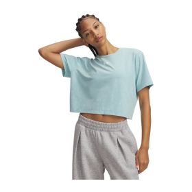 Under Armour Women's Rival Boxy Wash Cropped T-Shirt