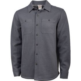 Avalanche Men's Tall Plaid-Backed Polar Fleece Shacket