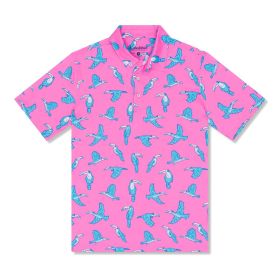 Chubbies Men's  Toucan Do It (Performance Polo )
