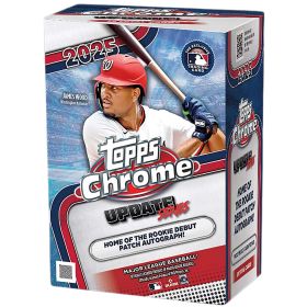 Topps 2025 Chrome Updates Baseball Value Box