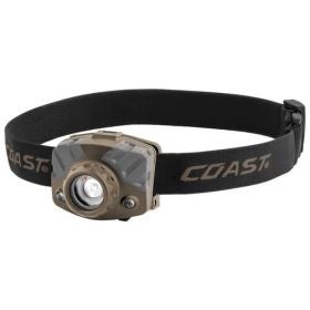 Coast Cutlery Fl68 400 Lumens Tri-color Led Head Lamp