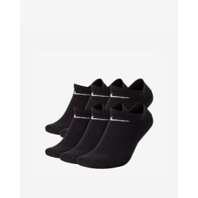Nike Men's Everyday Cushioned Training No-Show Socks (6 Pairs)