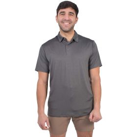 Aeroline Men's Heathered Polo