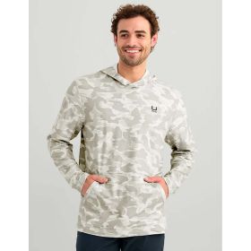 Huk Mens' Leeward Printed Fleece Hoodie