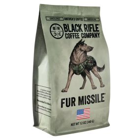 Black Rifle Coffee Co Fur Missle Roast 12oz Ground Coffee