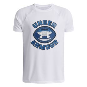 Under Armour Boys' UA Football Logo Performance T-Shirt