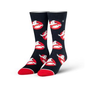 Odd Men's Ghostbusters Logos Crew Socks