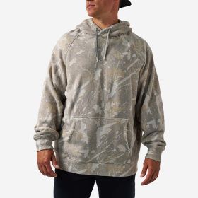 Burlebo Men's Drifter Camo Vintage Fleece Hoodie