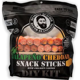 Bearded Butcher Jalape o Cheddar Snack Sticks DIY Kit