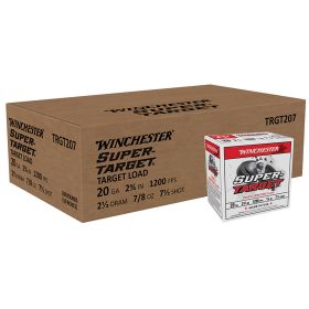 Winchester 20 Gauge Super-Target Shotshells, 2-3/4" 7/8 oz, #7.5 Shot, 1200 FPS (25 Rounds)
