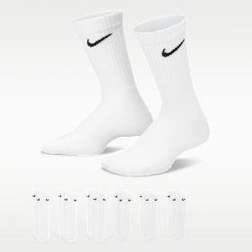 Nike Kids' Everyday Cushioned Crew Socks (6 Pairs)