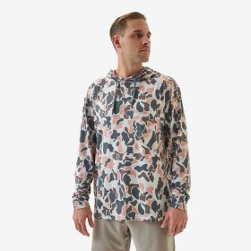 Burlebo Men's Vintage Camo Performance Hoodie