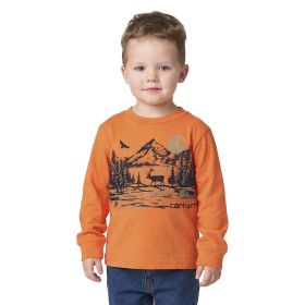 Carhartt Boy's Toddler Long Sleeve Deer T-Shirt