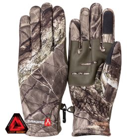 Huntworth Men's Heat Boost Softshell Windproof Hunting Glove