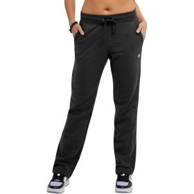 Champion Women's Open-Bottom Fleece Sweatpants