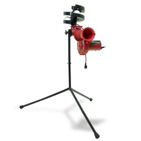 Heater Sports Slider Lite 360 Baseball Machine & Xtender 24' Batting Cage Package