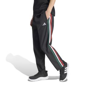 adidas Men's Essentials Three Stripes Woven Open Hem Trackpants