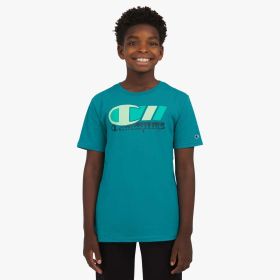 Champion Boys' Script Tee