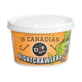 Dmf Bait 18 Canadian Night Crawlers Live Bait
