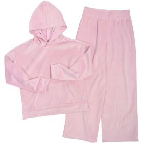 Sola Girls Girls' Dreamy Rib Hoodie and Pant Set