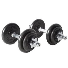 Cap 40lb Adjustable Cast Iron Dumbbells Set