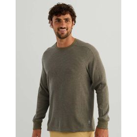 Huk Mens' Waffle Long Sleeve Crew