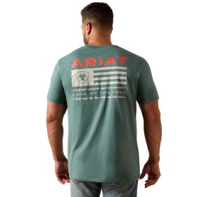 Ariat Men's Hidden Valley Flag Short Sleeve Tee