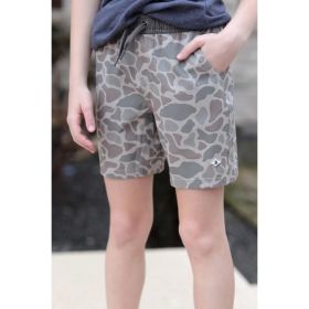 Burlebo Boys' Classic Deer Camo Athletic Shorts