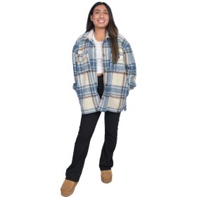 Canyon Creek Women's Sherpa Plaid Shacket
