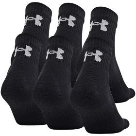 Under Armour Men's Training Cotton Quarter 6-Pack Socks
