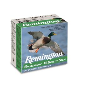 Remington 12GA 2.75" Sportsman Steel #7 Shotshells