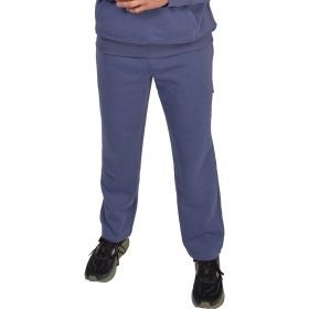 Powerflex Men's Michael Side Zip Heather Fleece Pant
